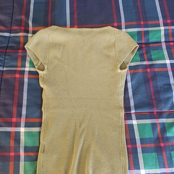 Wilfred Olive Ribbed Knit Top - Picture 2 of 3